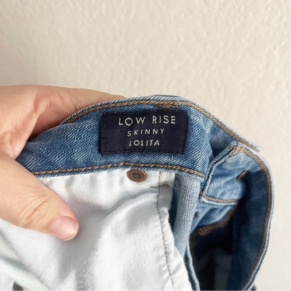 LUCKY BRAND Low Rise Lolita Skinny Size 14 Kendzora Wash - Picture 11 of 12